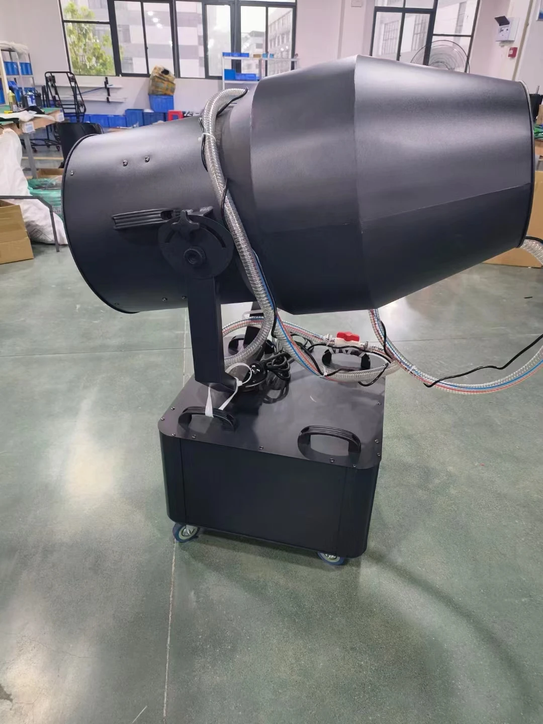 Hot selling 3000W Moving Head Jet Foam Machine Night Club Cannon Foam Party Pool Spray Foam Machine