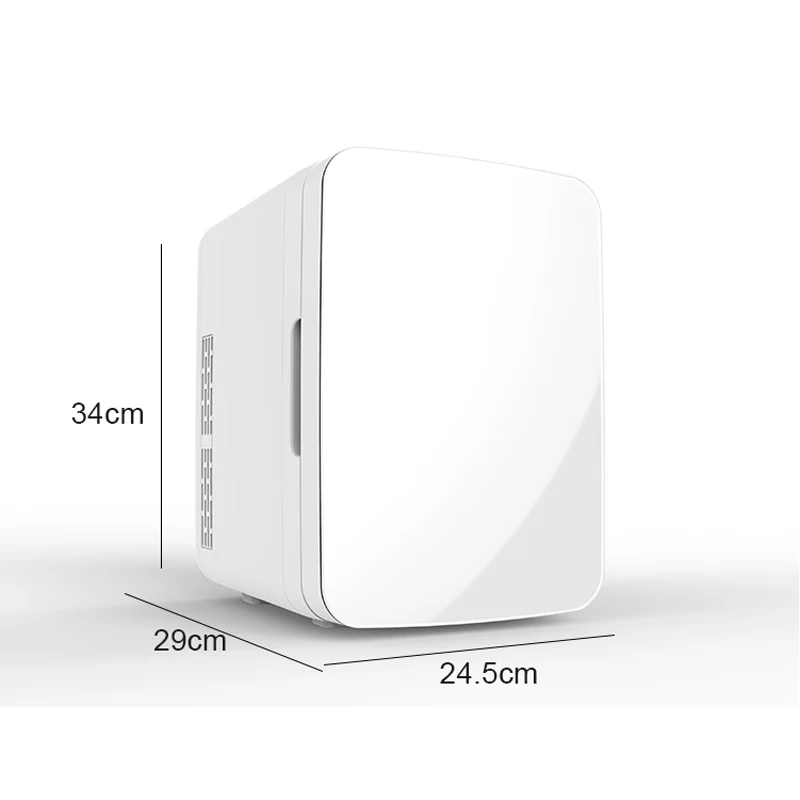 Новый 10л портативный косметический маленький розовый косметический мини-холодильник для ухода за кожей