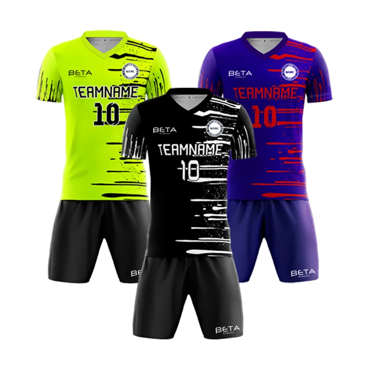 Free Custom Mock Up Soccer Jersey And Sportswear Club Team Football Kits Original Cheap Price Sublimation Soccer Uniform