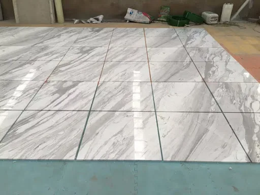 Natural stone tile Volakas White Marble tile