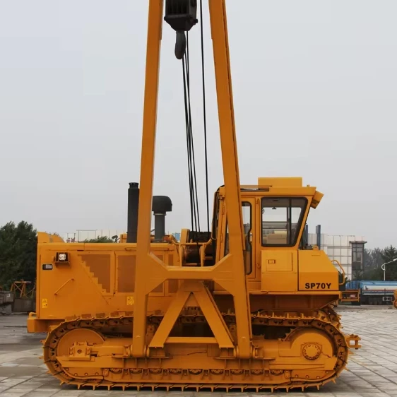 Top Brand New Mini Bulldozer Price Sp45y Pipe Layer Earthmoving Machinery