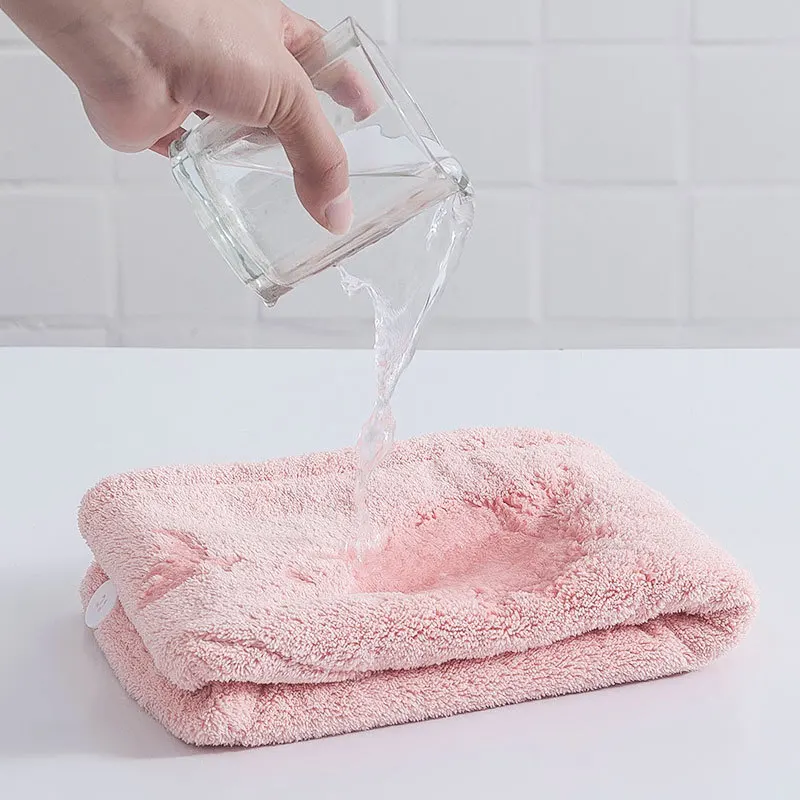 Ucharmin Cheap Wholesale Quick Drying Microfiber Hair Towel Custom LOGO Hair Towel Wrap  Hair Turban For Girl Women