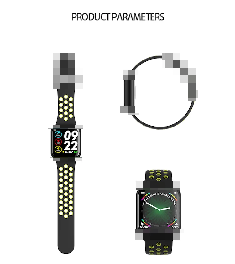 F8 Smart bracelet heart rate monitor BT Call wrist watch F8 waterproof smart watch