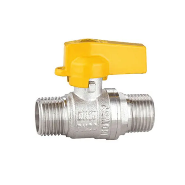 Brass Ball Valve with butterfly Handle for Gas Oil Water