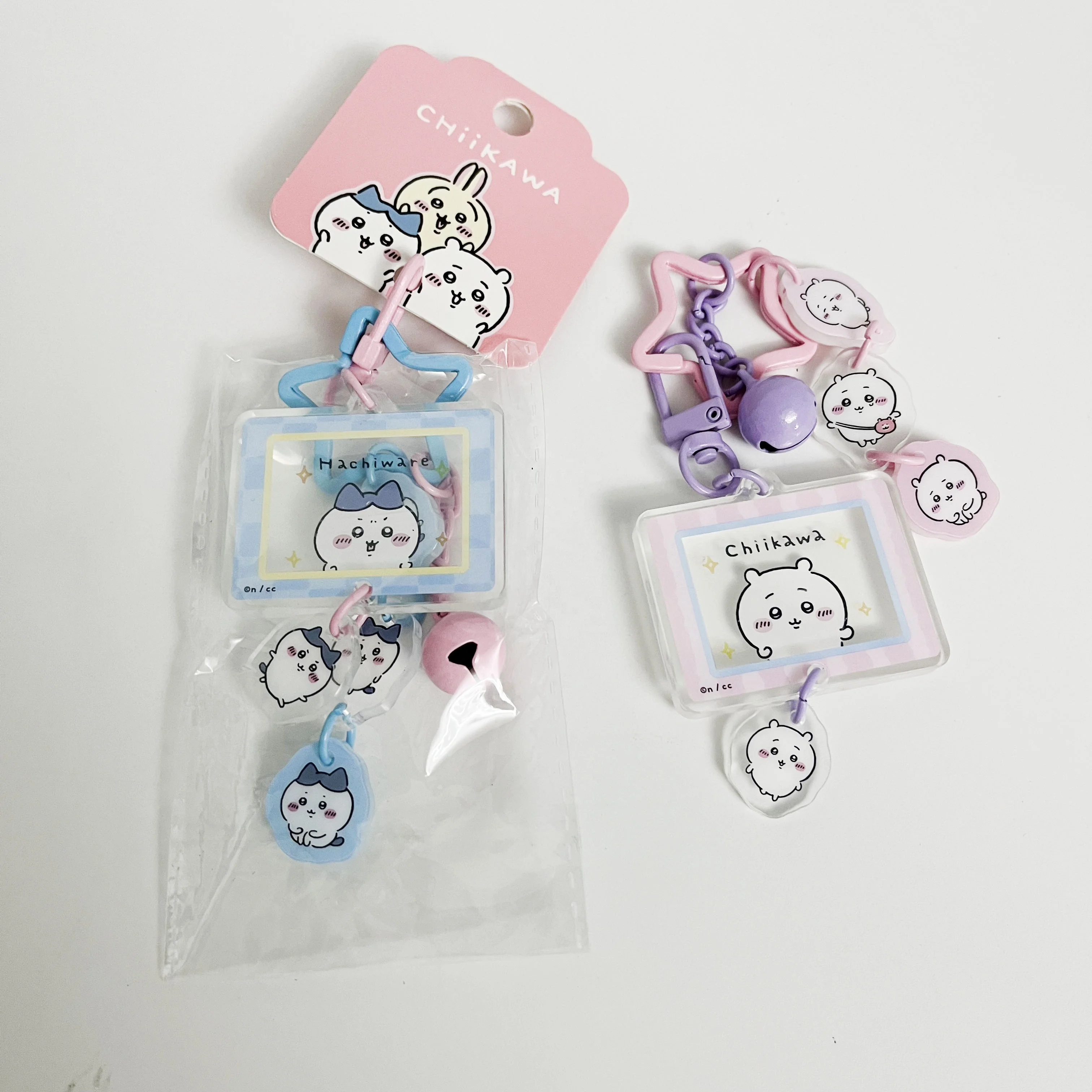 HD UV printing Acrylic Keychain Ring Metal Ring Acrylic Keychain  Cutey Acrylic Pendant