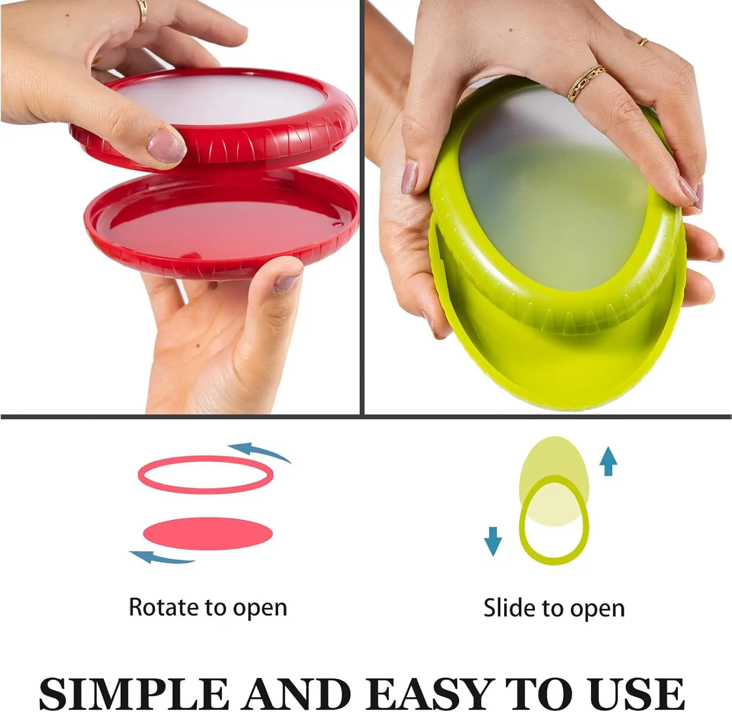 Silicone Fruit Vegetable Anti-Oxidation Storage Box Avocado Saver Holder Reusable Storage Containers for Fridge Keep Fresh Cheap
