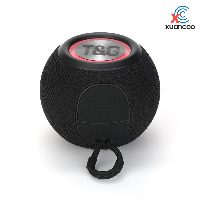 Outdoor Bass LED Light Wireless Speaker Party Portable Mini Smart Stereo Speakers TG337