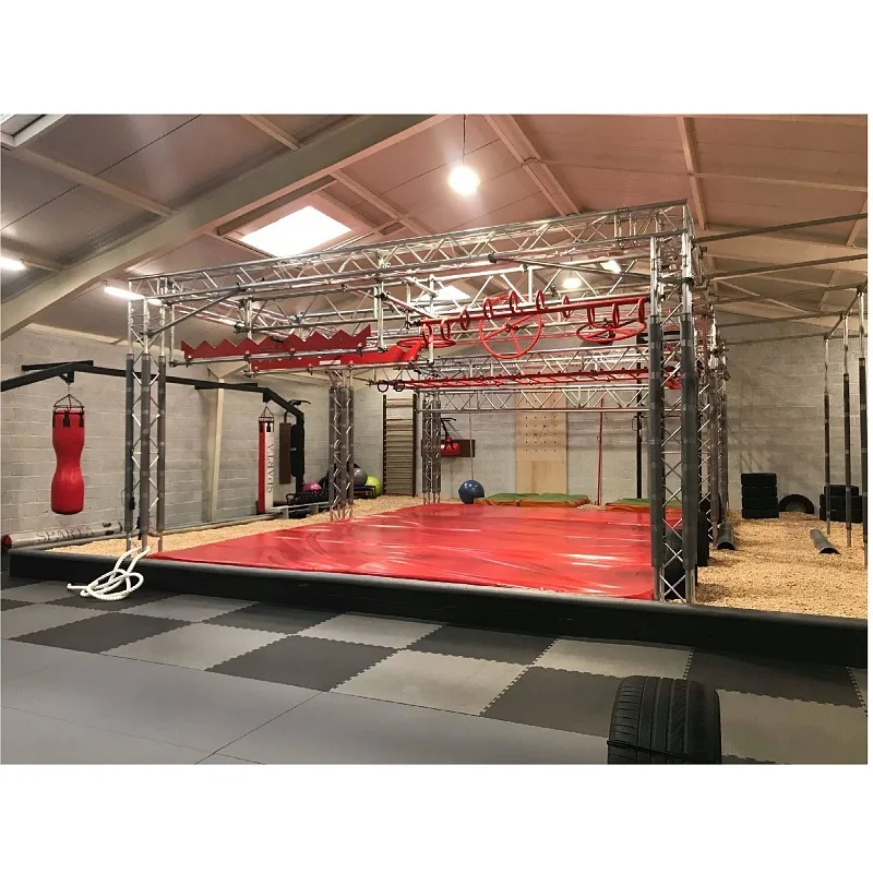 Комнатное оборудование для детей и взрослых Американский ниндзя воин небесная зона парка препятствия