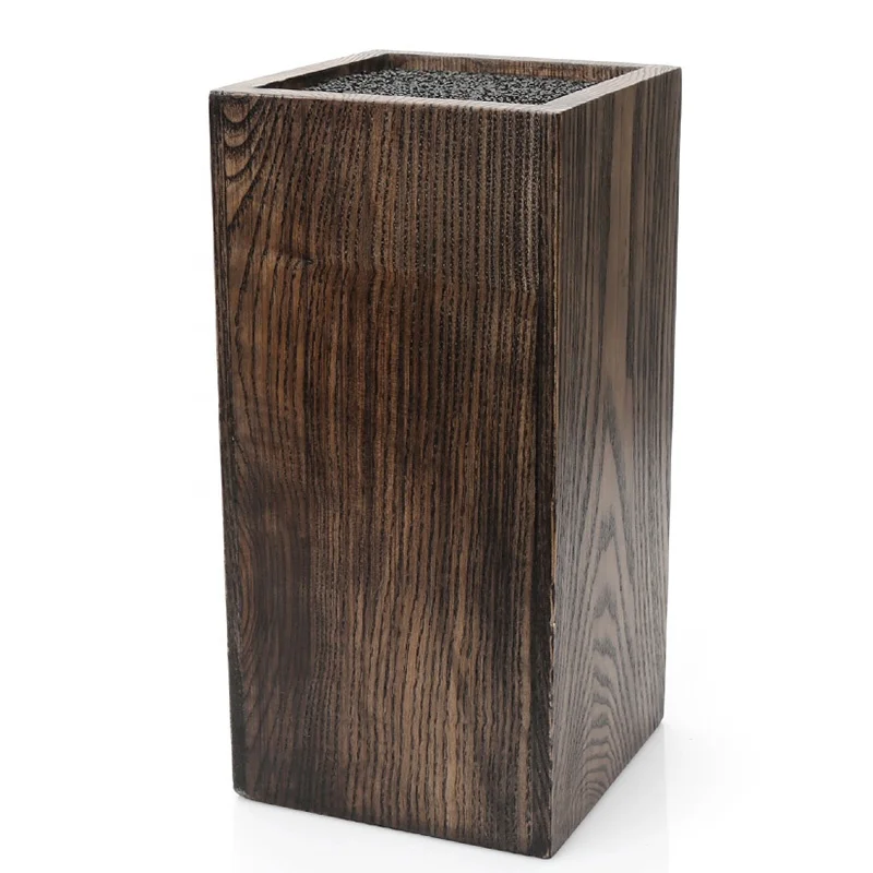 Многофункциональная деревянная стойка для хранения и размещения ножей