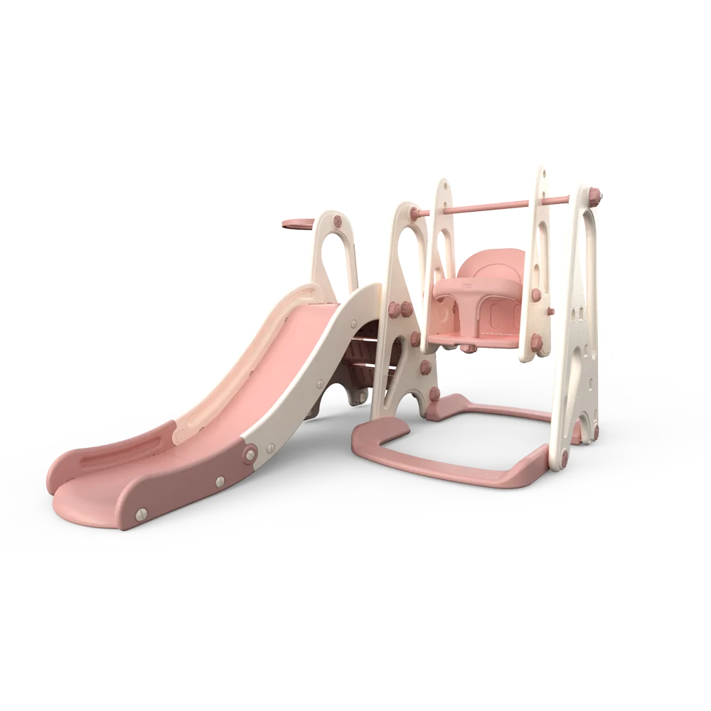 
ABST HDPE Material Kids Playground Set Kids Indoor and Outdoor Playground Combination Toddler Slide and Swing Set 