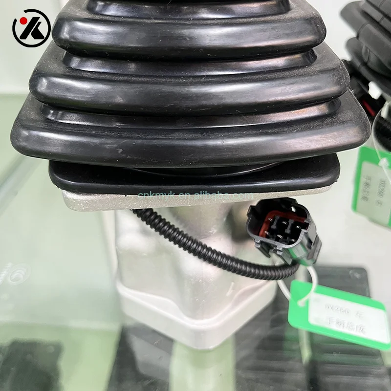Joystick Assembly Excavator Operating Rubber Handle Cabin Control
