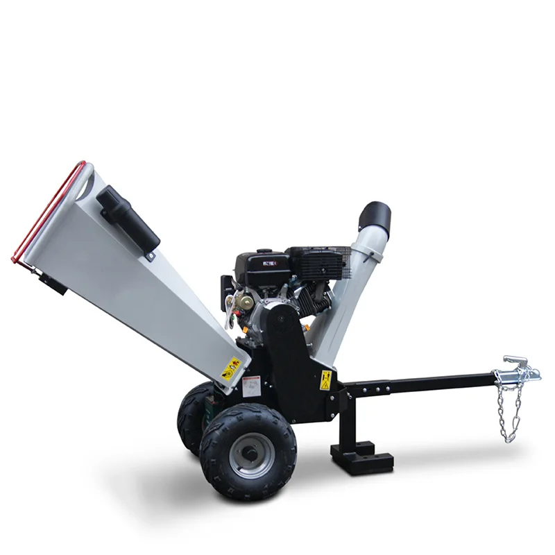 Сад домашнего использования мини-древесных chipper Шредер с 15 HP газовый двигатель