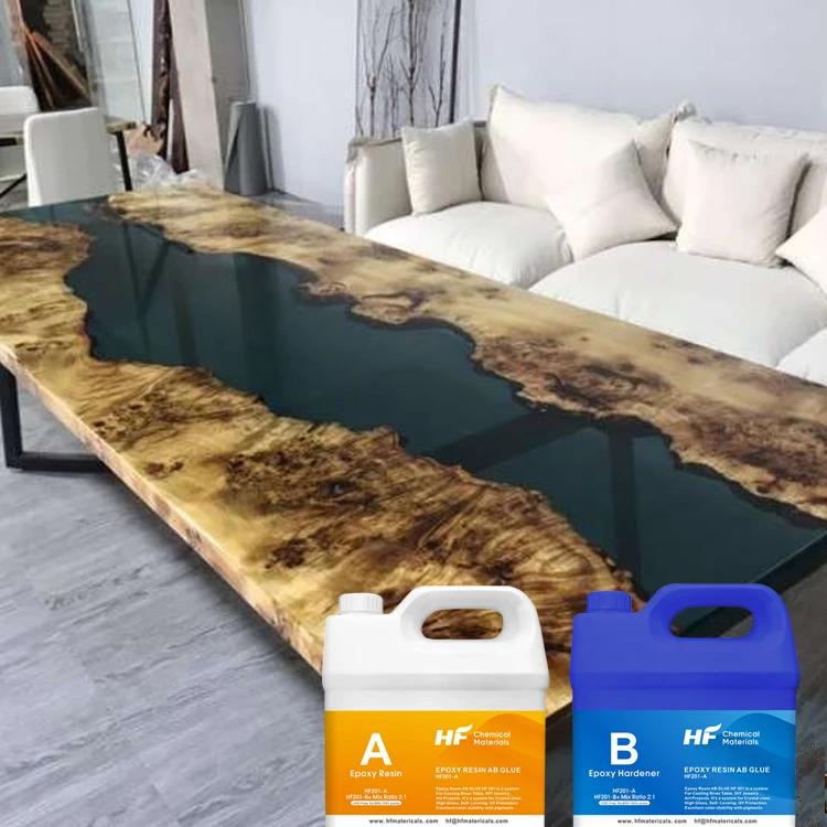 
Hengfeng Wood Adhesive Bottle Price Waterproof Epoxy Resin Ab Stickers for Furniture Wood Glue 