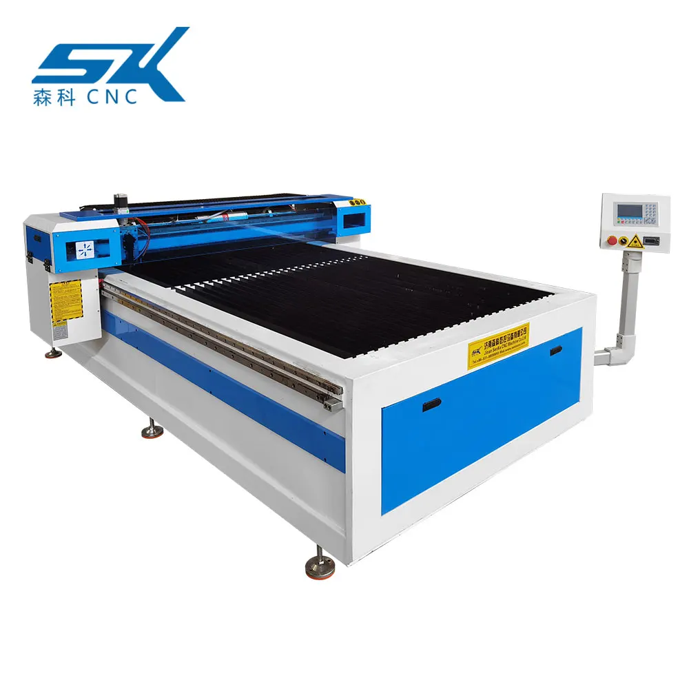 SENKE Hot Sale 1325 Co2 laser Cutting Machine for MDF Solid Wood Acrylic Cards Stamps Engraving Machine