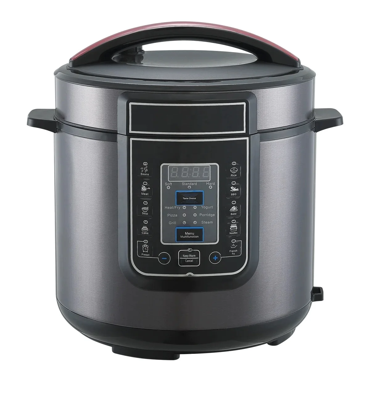 5L 900W High quality aluminum pressure cooker parts autoclave aluminium cookware set