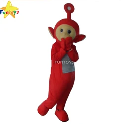 Funtoys CE Cute The Red The Teletubbies Mascot Costume  Fancy Dress Festive For Adult