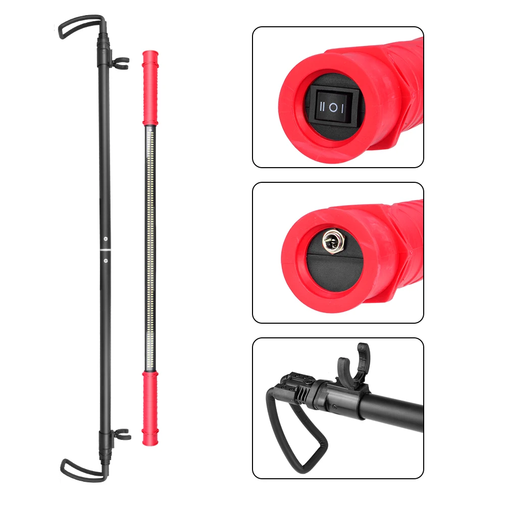 8800mAh Under Bonnet Portable Led Working Light Lamp Inspection Light Foldable Rechargeable Underhood Work Light With Clip