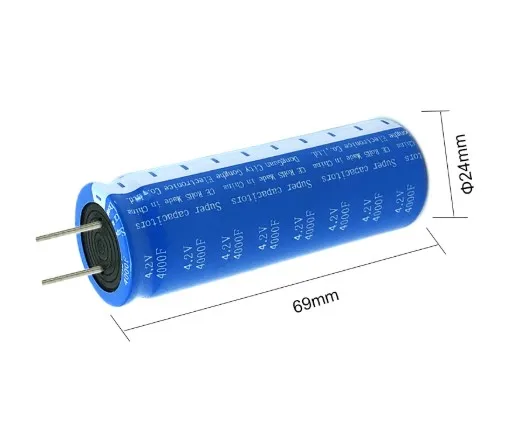 Graphene Condensatore Supercapacitor4.2v 4000f Farad Ultra Capacitor 4.2v Super Capacitor