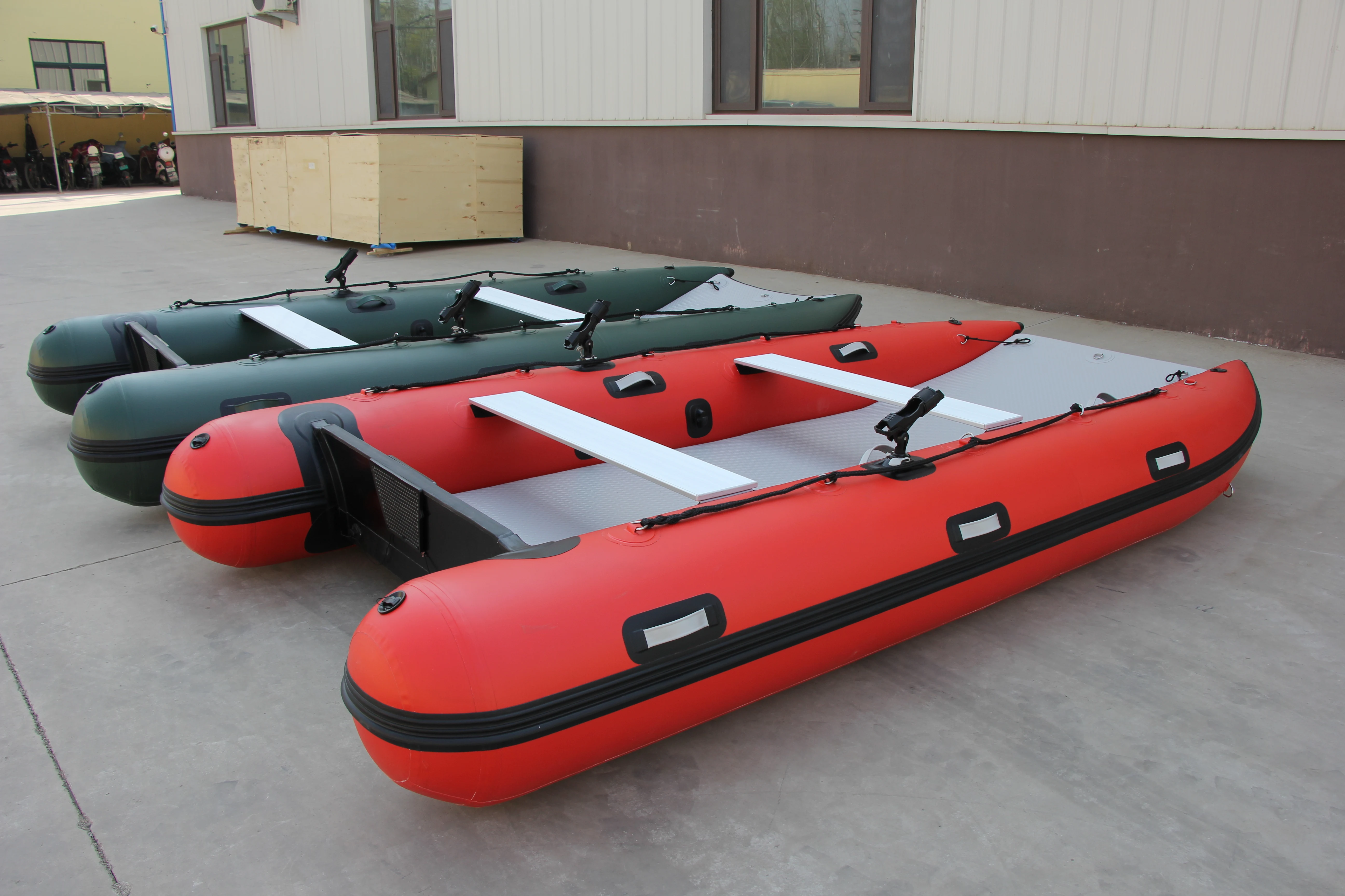 High Level inflatable sailing catamaran boat kayak boat