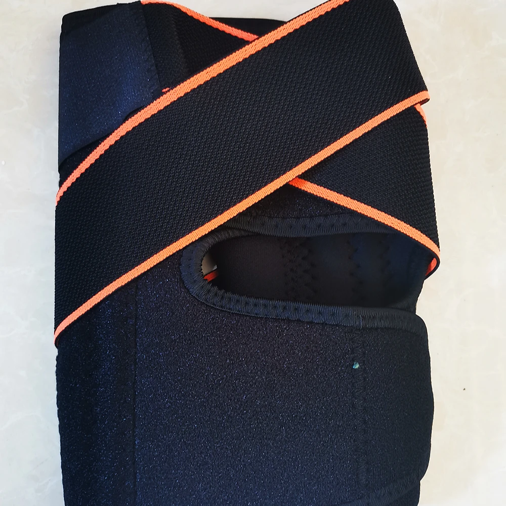 Компрессионный трикотажный дышащий неопреновый наколенник для спорта