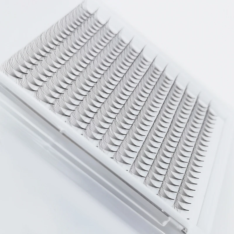 Dropshipping Lashes Premade Fans Pointy Base Mix Wispy Pre Made Fans Wimpern Eyelash Extensions