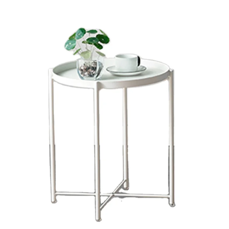 Modern  Iron round high Coffee Tables and Console Tables