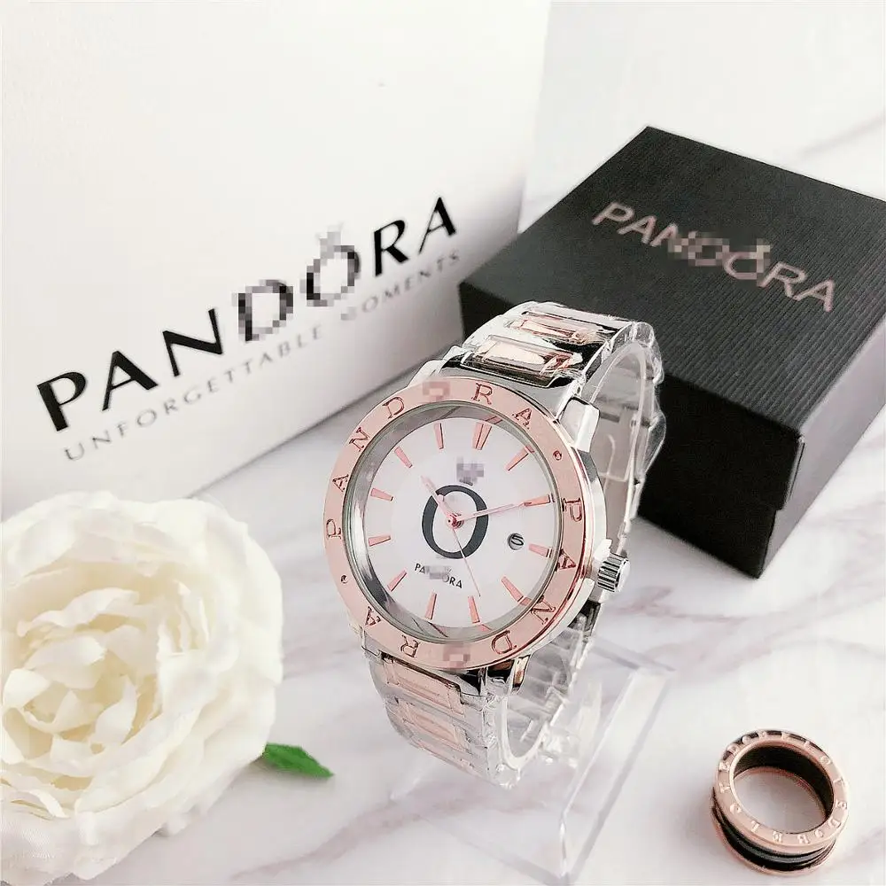 Free shipping [2022] Hot sale high-end colorful fashion trend steel belt watch female simple wild ladies watch