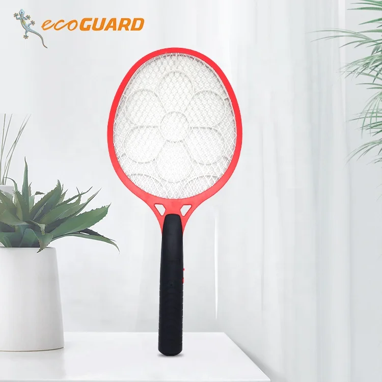 3-Layer Safety Grid Mosquito Racket Pest Control Outdoor Insect Zapper Electric Mosquito Swatter