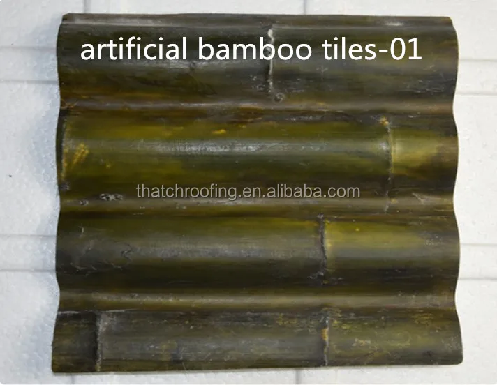 artificial bamboo tiles factory