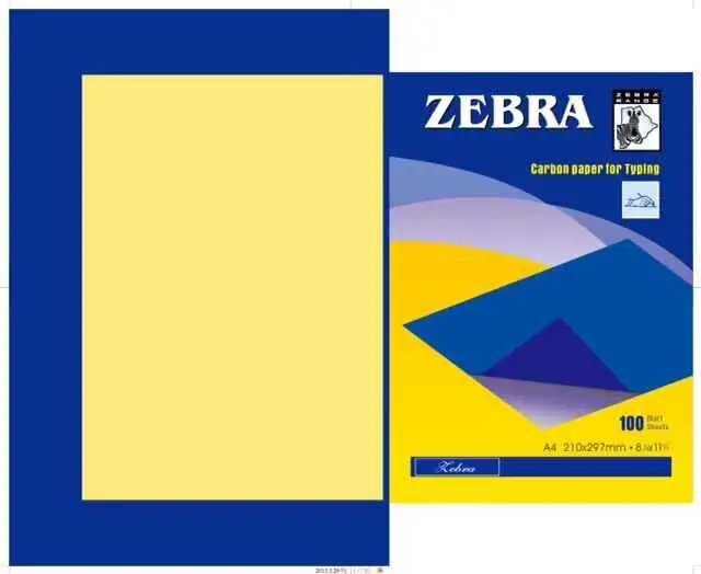 Carbon Paper And Carbon Film FC or A4 Size For Both Colors OEM brand Logo Printed