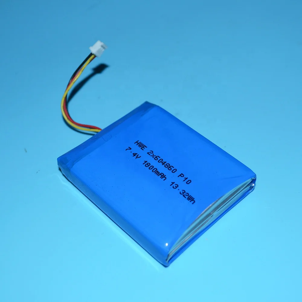 Lithium Polymer Battery UN38.3 IEC62133 7.4v 1800mah Lipo Battery