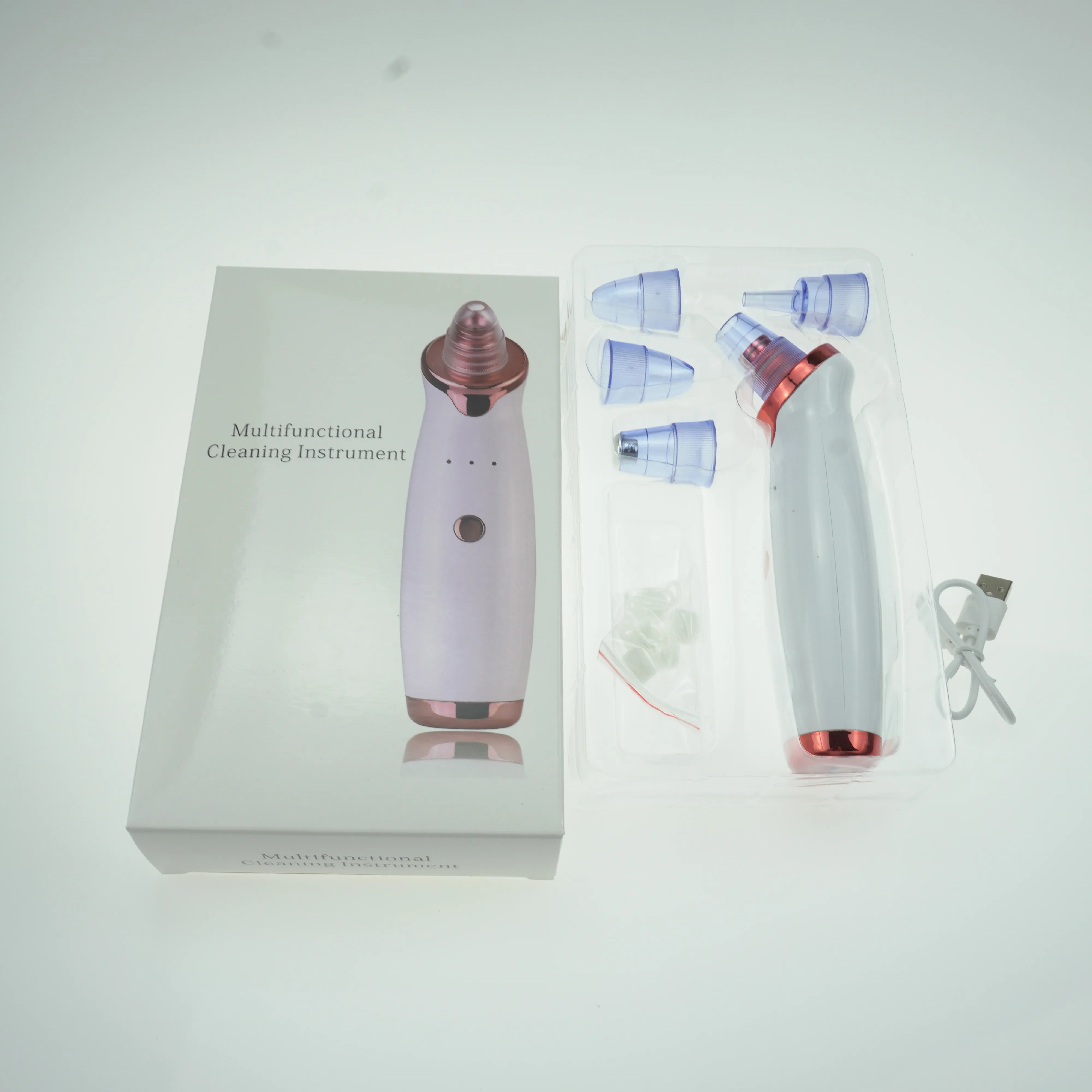 pore cleaner vacuum,extractor black head remover tool, portable facial cleaner pore vacuum blackhead remover vacuum 3 adjustable