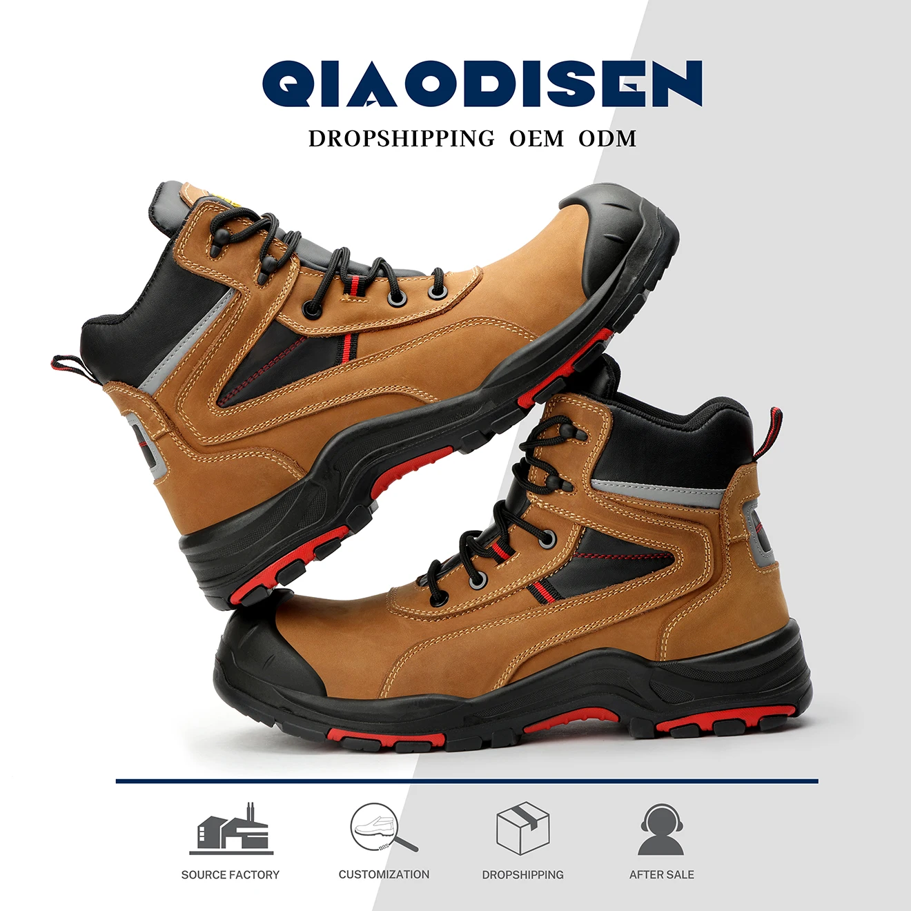 S3 safety boots heavy duty mining industrial construction work boots for men