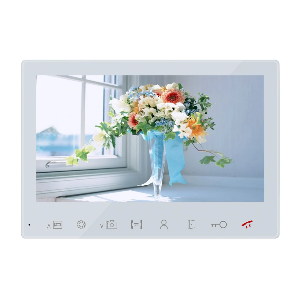 TUYA APP Mobile Phone Control Aluminum Doorbell Wifi IP Video Door Phone Intercom System For Villa