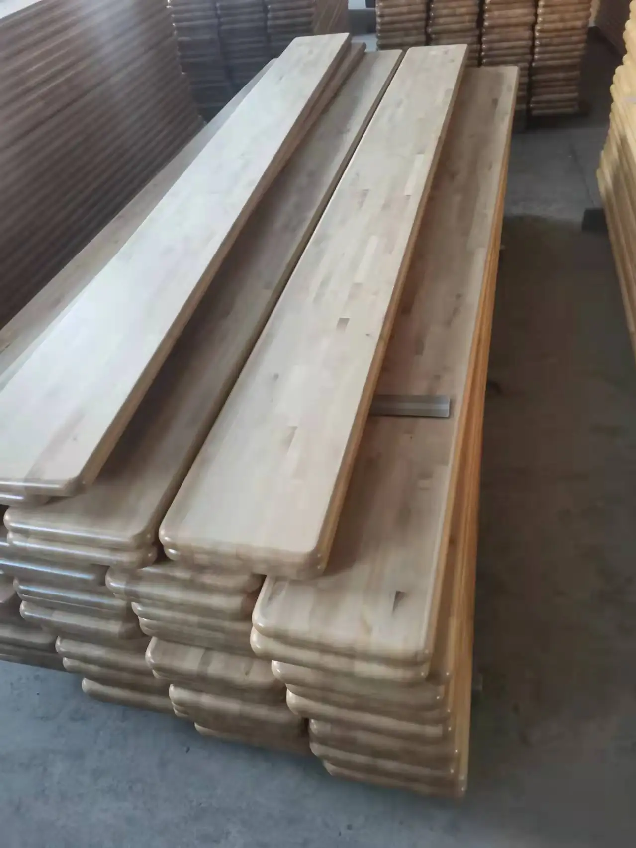 Factory Sell Solid Wood Board Edge Glued Wooden Panels Finger Joint Wood Board