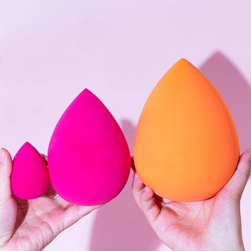 Liya Beauty  extra bigger giant makeup sponges non latex XXL jumbo beauty sponge vegan powder blender wholesale