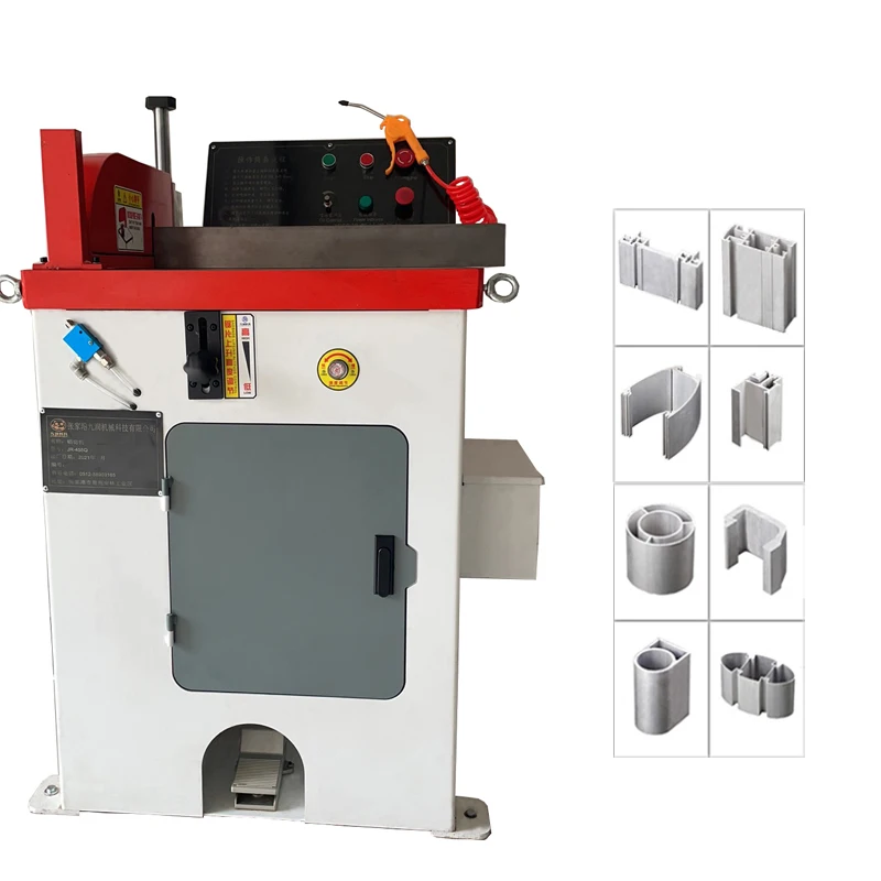 China aluminum cutting machine manufacturers produce semi-automatic aluminum copper PVC metal cutting machine