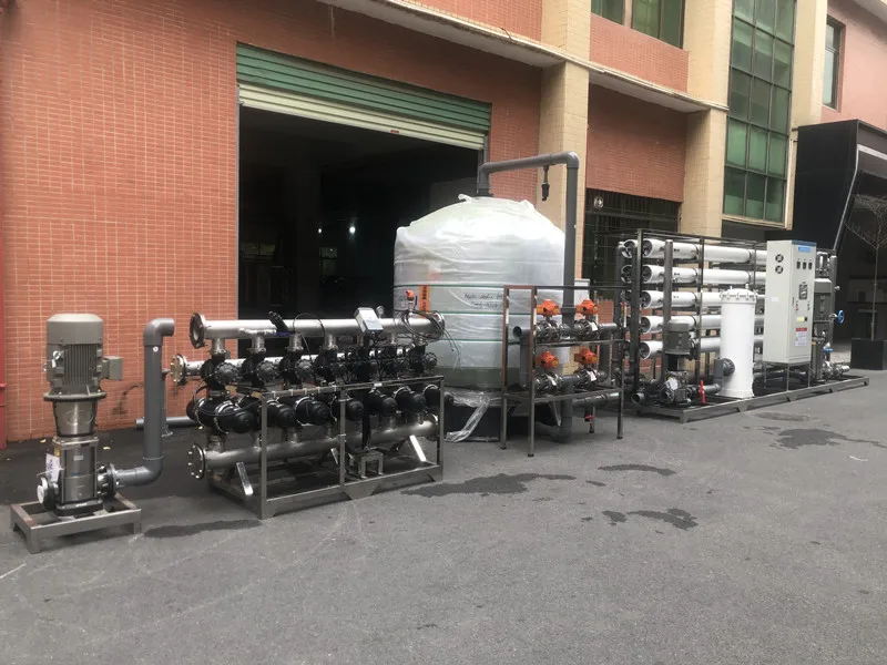 PLC Remote Digital Control Automatic Ro Osmosis Water Treatment Plant for Brackish Well Rive Water Filtration Purification