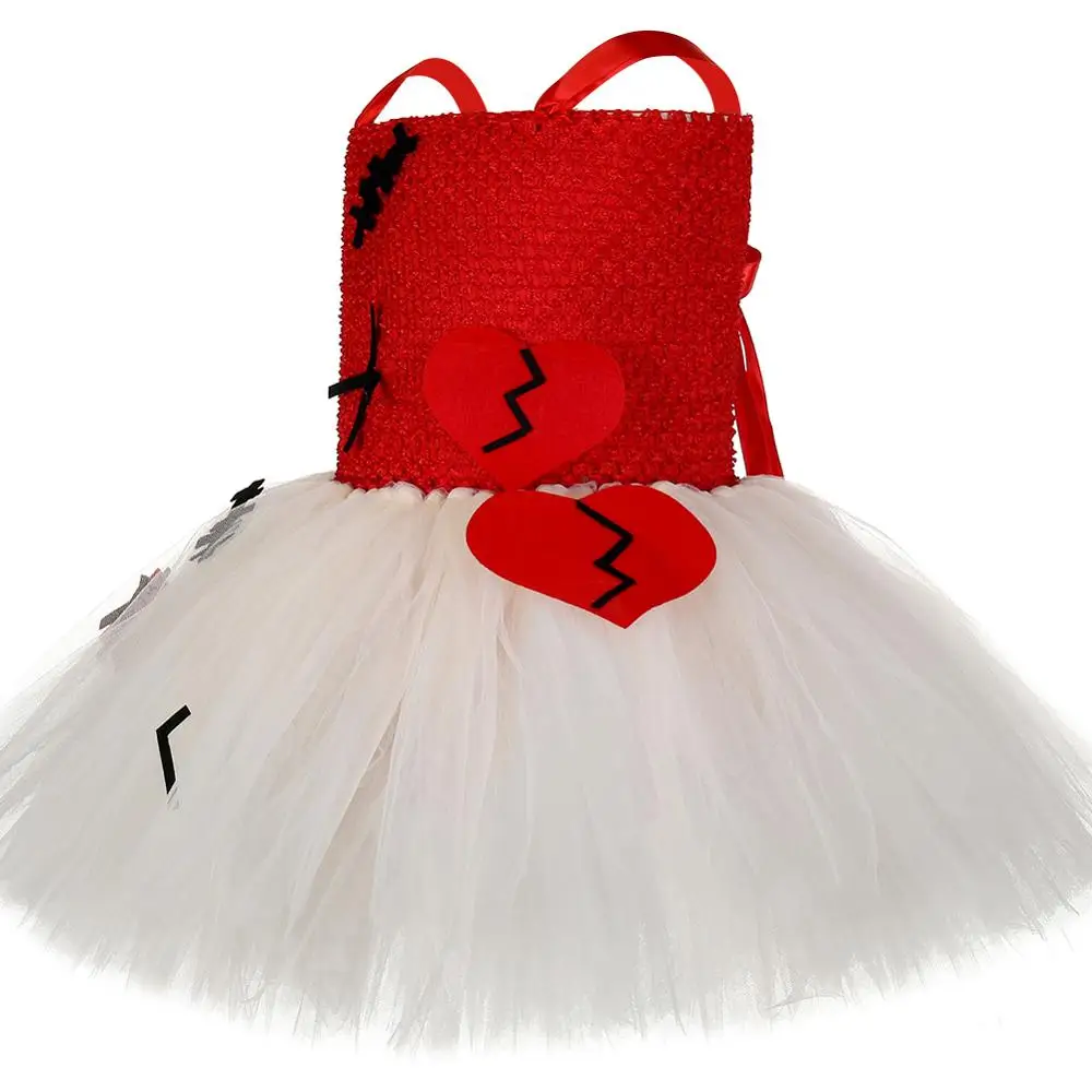 Halloween Festival Kids Dress Clothing Gothic Style Voodoo Doll Party Wear Girl Costumes
