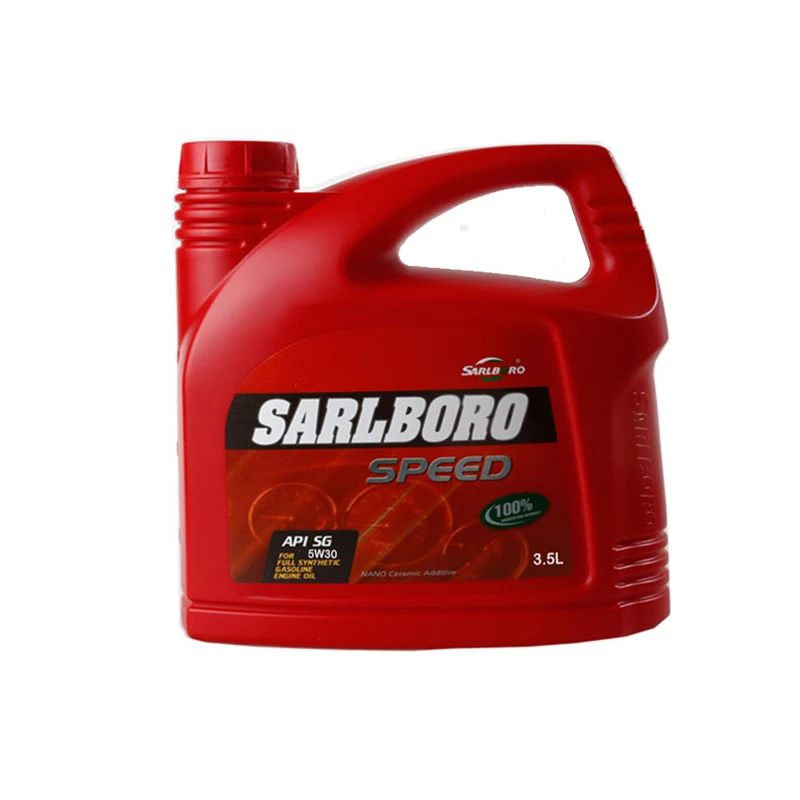 Sarlboro бренды бензиновый двигатель моторное масло полный синтетический 10w30 моторное масло