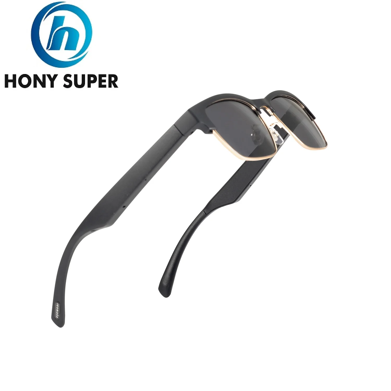 Портативные музыкальные очки Oem Mp3 Bluetooth наушники Беспроводные спортивные наушники костной проводимости солнцезащитные очки с микрофоном