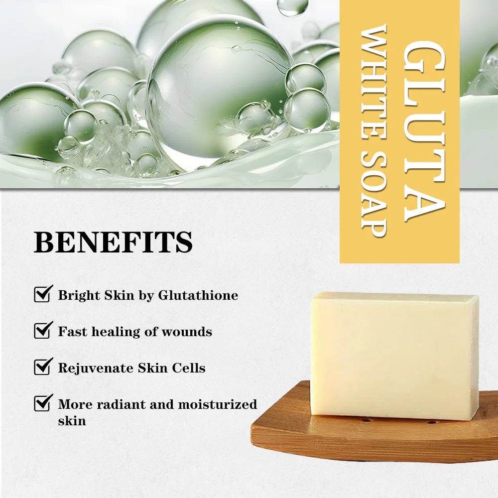 Best Sale Whitening Soap Manufacturer Dark Spot Lightening Gluta Soap Organic Whitening Soap With Gluta
