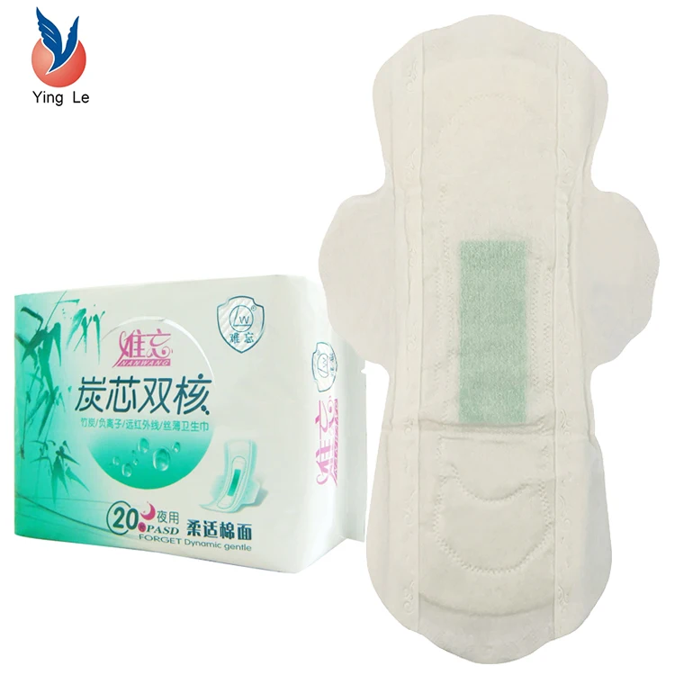 carefree anion sanitary napkin manufacturer provide Hot-selling  washable friss anion core cotton lady sanitary napkins/Tampons