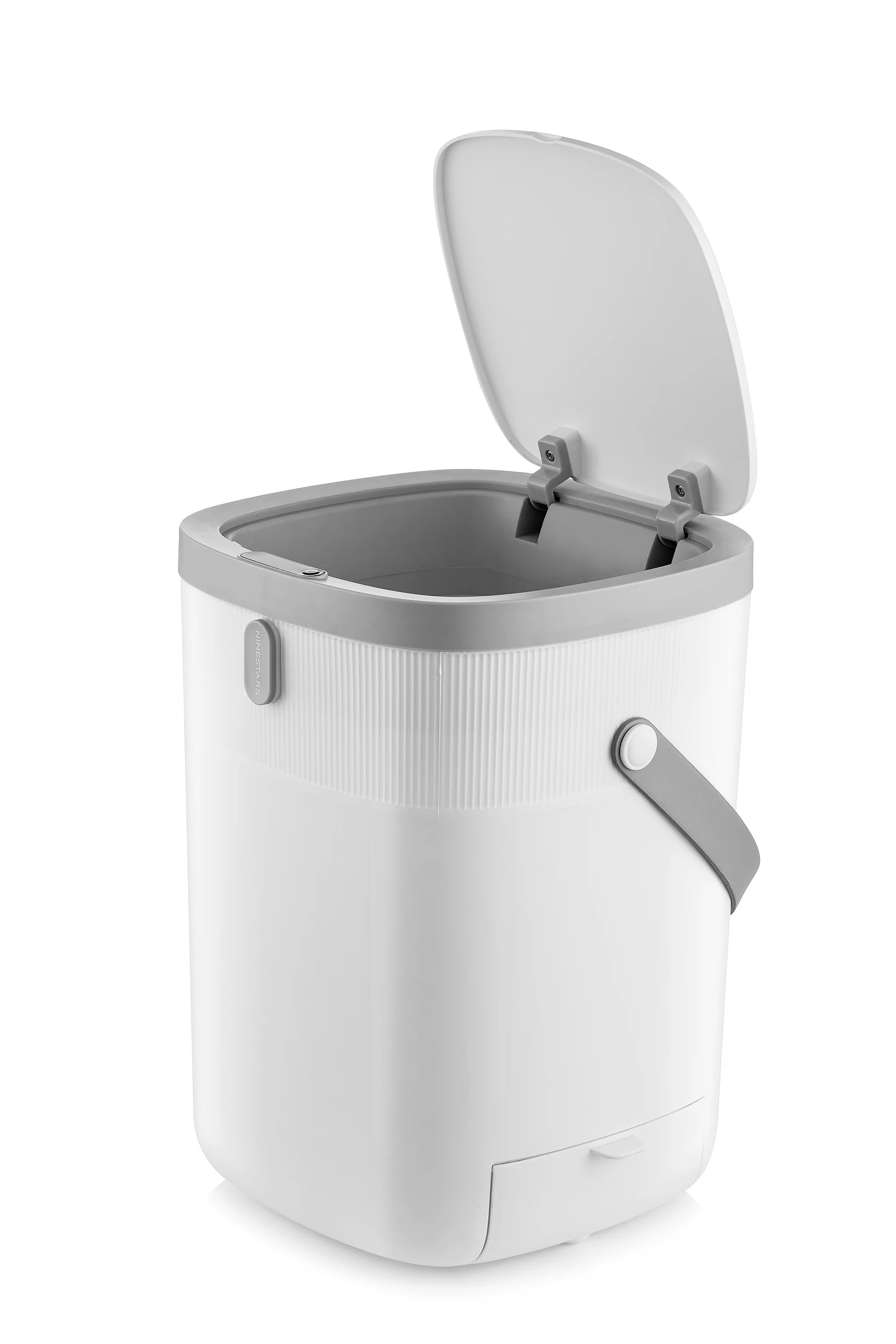 Waterproof Smart Sensor Automatic Square Plastic Sensor Trash Can Stainless Steel 12L Sensor Trash Can