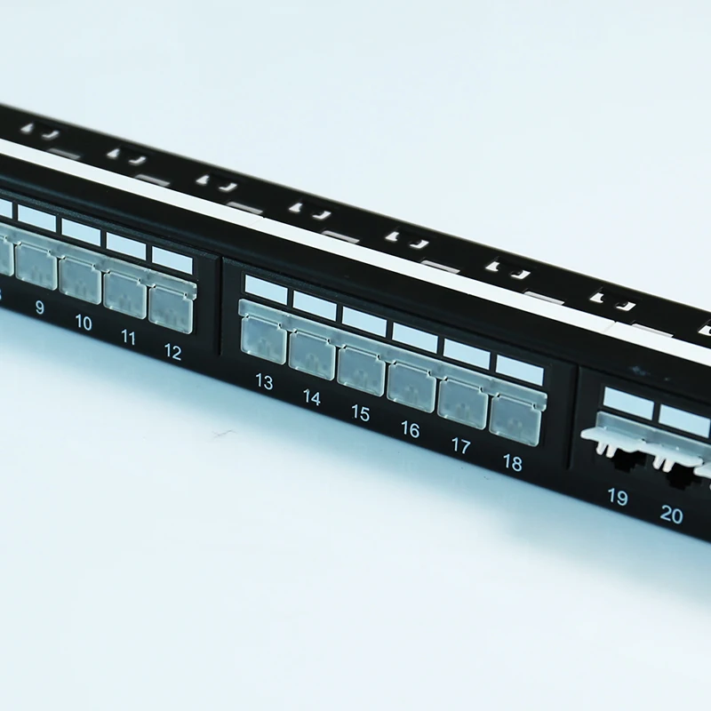 110/Krone type idc/Dual cat6a  24 ports patch panel