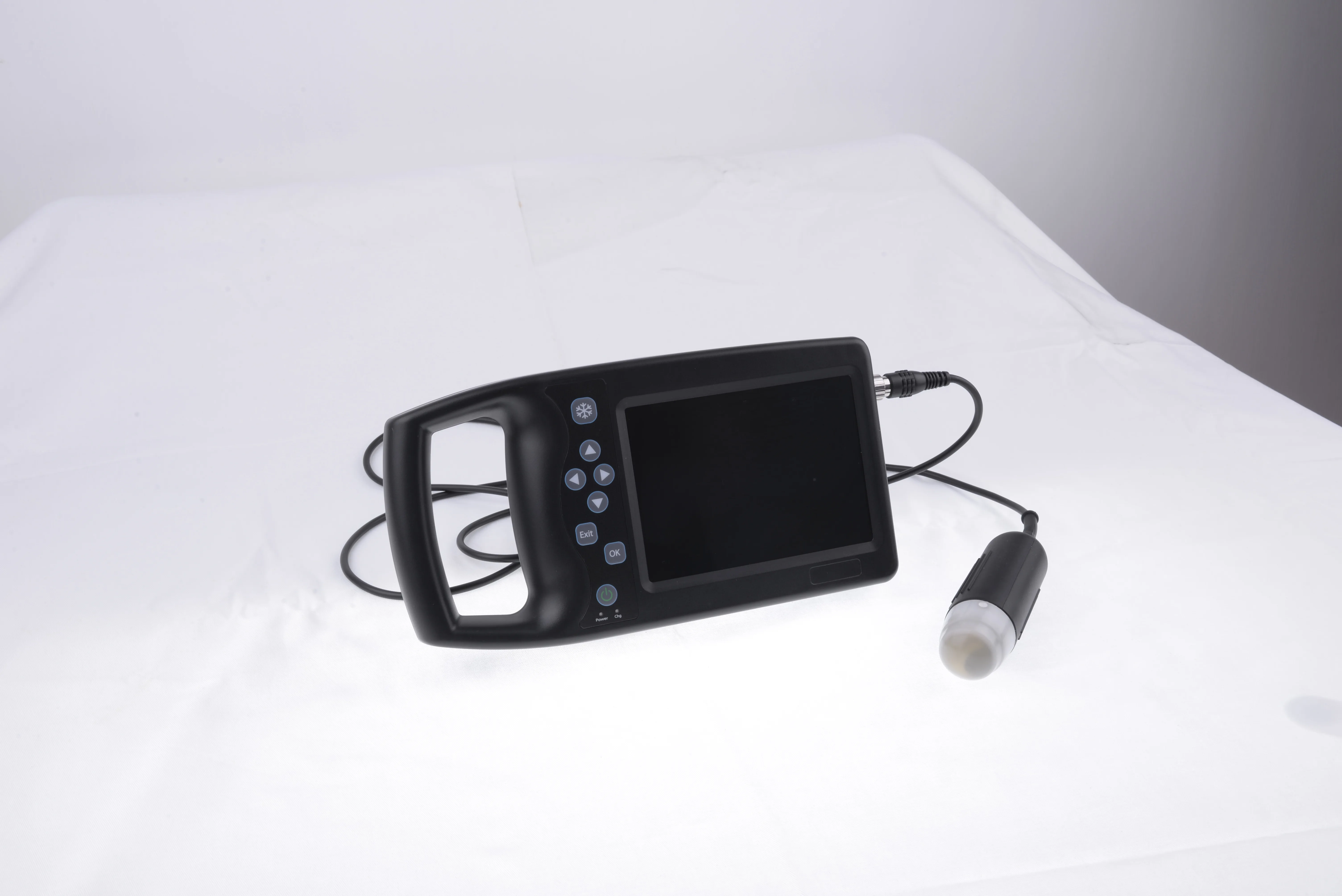 Chinese Manufacturer Hospital Veterinary Farm Equipment Ultrasound Machine For Dog Cattle Horses Sheep Animals With Lcd Screen