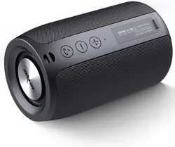 Mini Portable HIFI Subwoofer Speaker ZEALOT S32 Wireless Speaker with FM Radio Column Support TF, TWS, USB Flash Drive