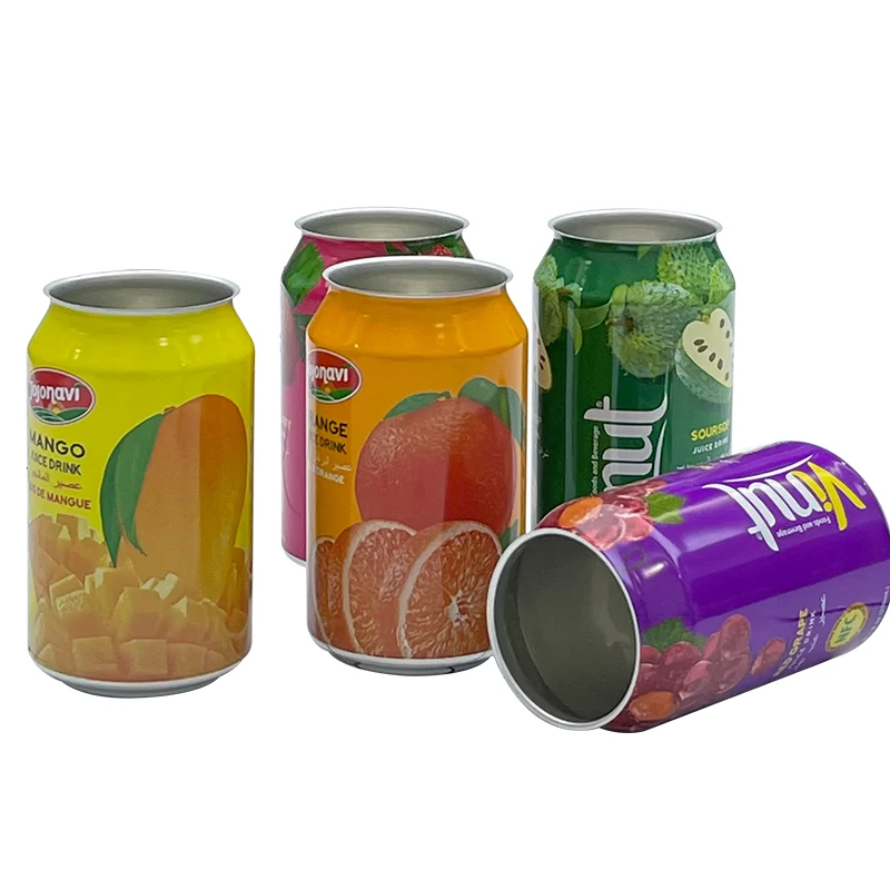 330 мл алюминиевая пустая банка для пива сока напитков упаковка с цветной