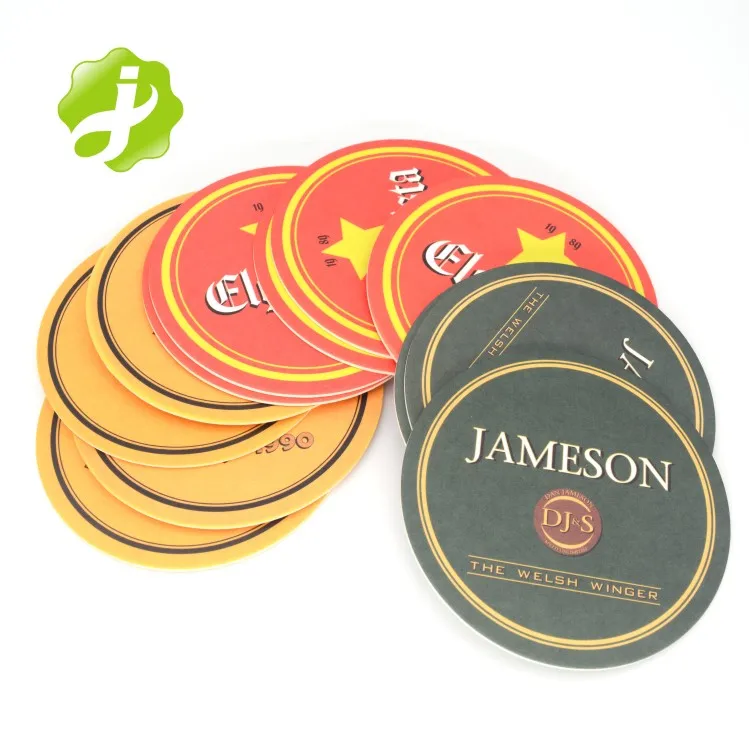 custom cardboard absorbent paper beer coasters amazon paper recycled printing machine