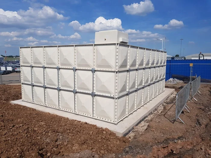 High quality GRP panel tanks frp smc moulded water storage tank Fiberglass